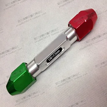 Needle Gauge Handle Three Color Pass Check Handle, Needle Gauge Holder, Plug Gauge Handle Aluminum Alloy Handle
Needle Gauge Handle Three Color Pass Check Handle, Needle Gauge Holder, Plug Gauge Handle Aluminum Alloy Handle