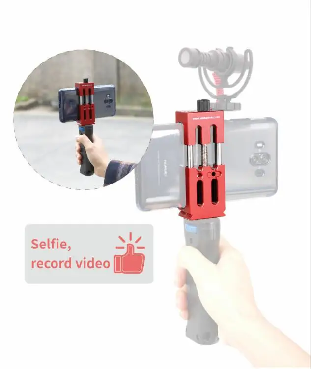XILETU XJ-8 Tripod Head Bracket Mobile Phone Holder Clip For Phone Flashlight Microphone With Spirit level and Cold Shoe Mount
XILETU XJ-8 Tripod Head Bracket Mobile Phone Holder Clip For Phone Flashlight Microphone With Spirit level and Cold Shoe Mount
