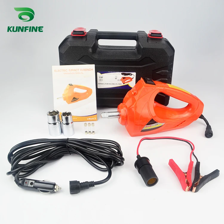 KUNFINE Electric Wrench Impact Socket Wrench DC12V Max.Torque 480N.M Hand Drill Installation Power Tools With battery clamp
KUNFINE Electric Wrench Impact Socket Wrench DC12V Max.Torque 480N.M Hand Drill Installation Power Tools With battery clamp