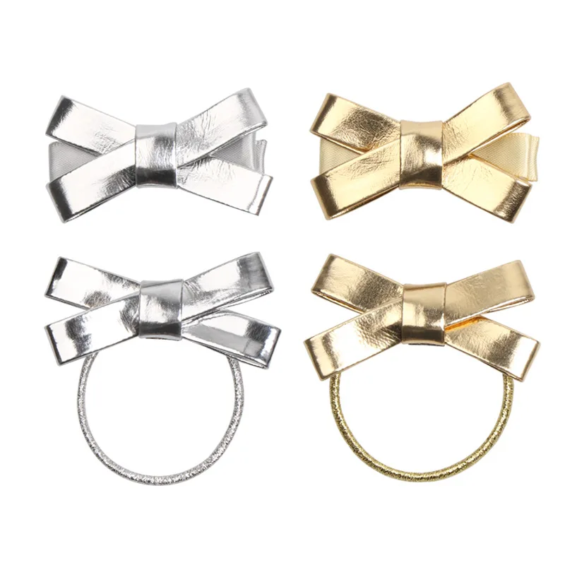 Kids Girls PU Leather Hairpins Golden Color Elastic Hair Bands Hairbands Bows Design Hair Clips Girls Children Hair Accessories
Kids Girls PU Leather Hairpins Golden Color Elastic Hair Bands Hairbands Bows Design Hair Clips Girls Children Hair Accessories