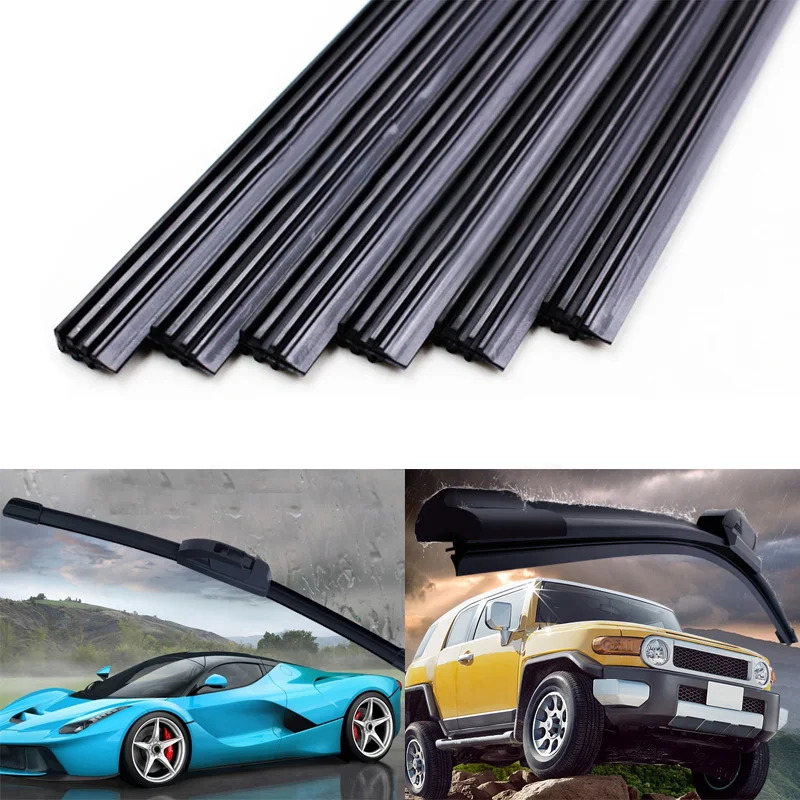 2PCs 26'' 28'' 30'' 32'' Car Rubber Universal Soft Bracketless Frameless Windshield Wiper Wash Blade Strips Refill Replacement
2PCs 26'' 28'' 30'' 32'' Car Rubber Universal Soft Bracketless Frameless Windshield Wiper Wash Blade Strips Refill Replacement