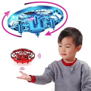 2019 Newest Mini UFO Infrared Induction Hand Control Drone Altitude Hold RC Helicopter Kids Party Decoration Toy Children Gift
2019 Newest Mini UFO Infrared Induction Hand Control Drone Altitude Hold RC Helicopter Kids Party Decoration Toy Children Gift