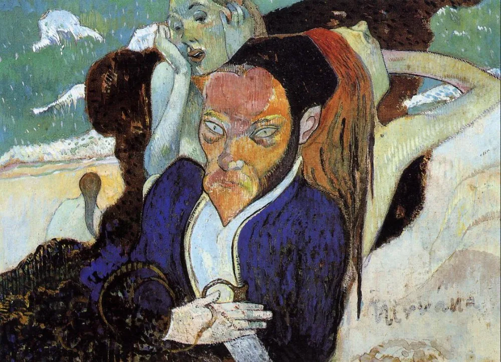 High quality Oil painting Canvas Reproductions Nirvana, Portrait of Jacob Meyer de Haan (1890)by Paul Gauguin hand painted
High quality Oil painting Canvas Reproductions Nirvana, Portrait of Jacob Meyer de Haan (1890)by Paul Gauguin hand painted