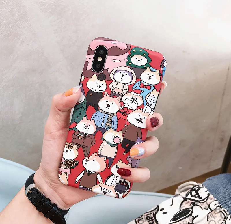 For Fun cartoon dog Shiba Inu iphone8plus mobile phone shell Apple X/7/6sp all inclusive anti-fall soft cover men and women tide
For Fun cartoon dog Shiba Inu iphone8plus mobile phone shell Apple X/7/6sp all inclusive anti-fall soft cover men and women tide