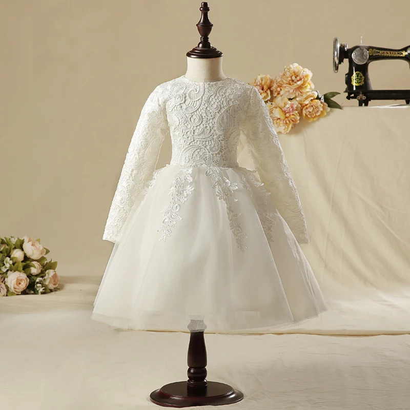 2018 New Fashion Lace Appliques Long Sleeves Short Flower Girl Dresses For Wedding
2018 New Fashion Lace Appliques Long Sleeves Short Flower Girl Dresses For Wedding