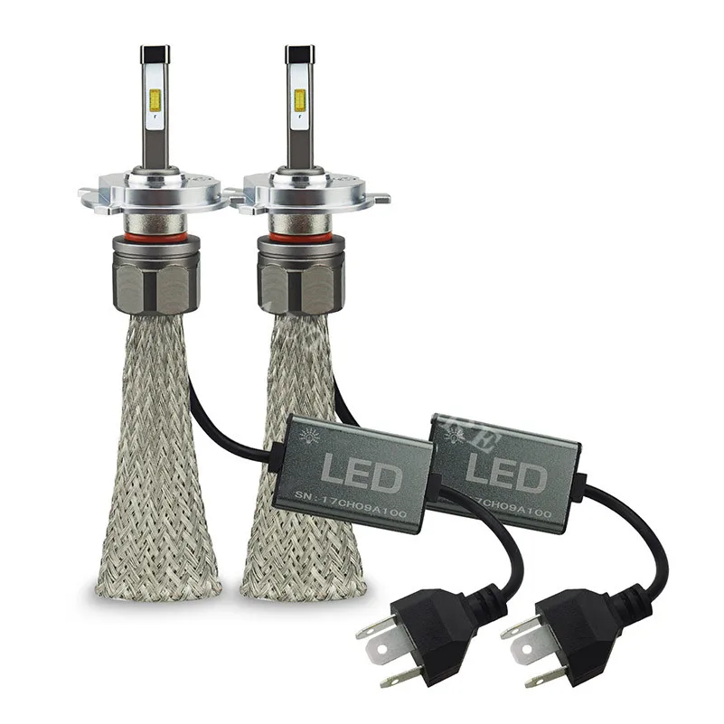 Simeway 2X HIGH POWER H1 LED Headlight H4 H7 H8 H9 H11 9006 9005 9012 6000K White Bulbs Error Free LED Lamps car fog lamp 12V
Simeway 2X HIGH POWER H1 LED Headlight H4 H7 H8 H9 H11 9006 9005 9012 6000K White Bulbs Error Free LED Lamps car fog lamp 12V