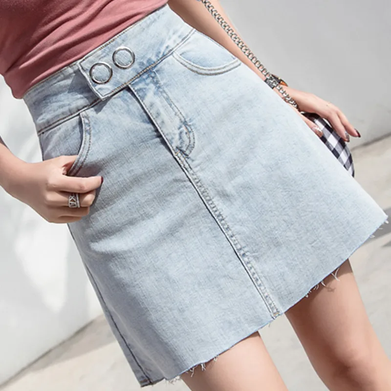 #1420 Denim Skirt For Women Black White Pink Mini Jeans Skirt Ladies Sexy Short Skirt Female Student Preppy Style Summer 2019
#1420 Denim Skirt For Women Black White Pink Mini Jeans Skirt Ladies Sexy Short Skirt Female Student Preppy Style Summer 2019
