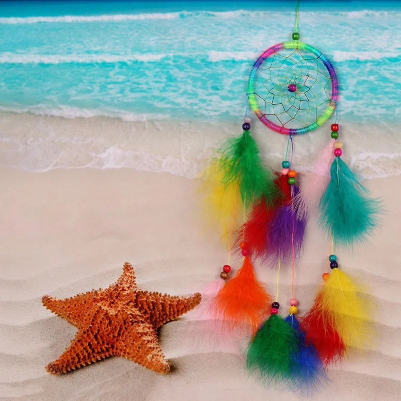 2019 Rainbow Colors Dream Catcher Bedroom Dreamcatcher White Feather For Home Wedding Decoration Gift
2019 Rainbow Colors Dream Catcher Bedroom Dreamcatcher White Feather For Home Wedding Decoration Gift