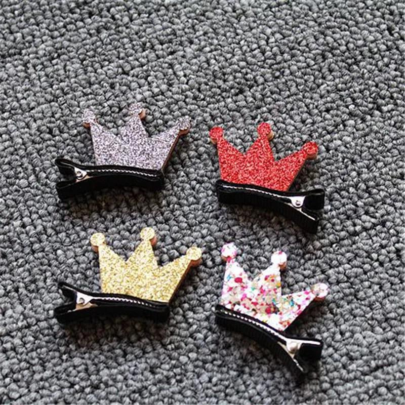 10pcs/lot Boutique Fashion Cute Glitter Crown Hair Clip Cartoon Parts for Kids Girls Hairpins Super Adorable Hair Accessories
10pcs/lot Boutique Fashion Cute Glitter Crown Hair Clip Cartoon Parts for Kids Girls Hairpins Super Adorable Hair Accessories