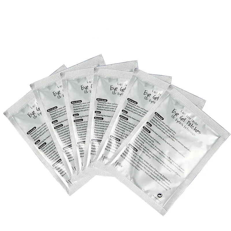 30/50/100 пар/пакет высококачественные безворсовые гелевые патчи для глаз|lint free eye