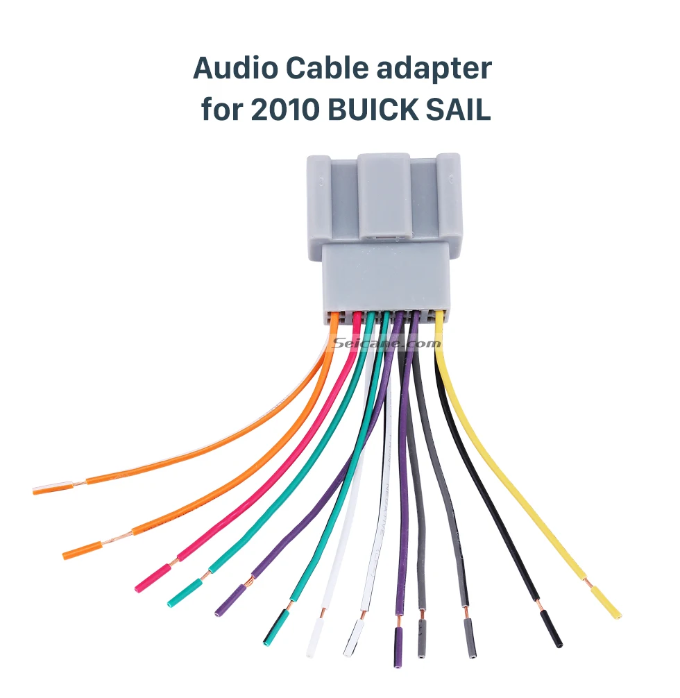 Seicane Clearance Hot Sale Car Wiring Harness Plug Adapter Audio Sound Cable For 2010 Buick Sail