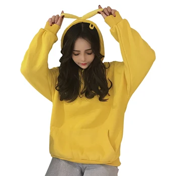 Women kawaii Harajuku Hoodies Kpop Yellow Pink Sweet Girls Ulzzang Fleece Autumn Winter Hooded Sweatshirt Moletom Pullovers
Women kawaii Harajuku Hoodies Kpop Yellow Pink Sweet Girls Ulzzang Fleece Autumn Winter Hooded Sweatshirt Moletom Pullovers
