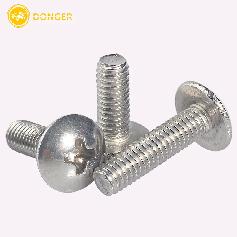 20/50Pcs M2 M2.5 M3 M4 M5 304 Stainless Steel Crosss Recessed Mushroom Screws Truss screw Phillips Bolts JISB1111T
20/50Pcs M2 M2.5 M3 M4 M5 304 Stainless Steel Crosss Recessed Mushroom Screws Truss screw Phillips Bolts JISB1111T