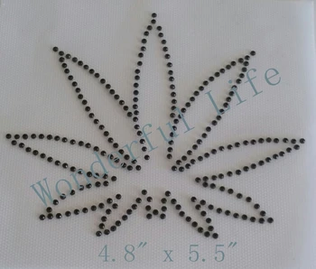 Free shipping Mariana Leaf Rhinestone Transfer in Black Rhinestones
Free shipping Mariana Leaf Rhinestone Transfer in Black Rhinestones