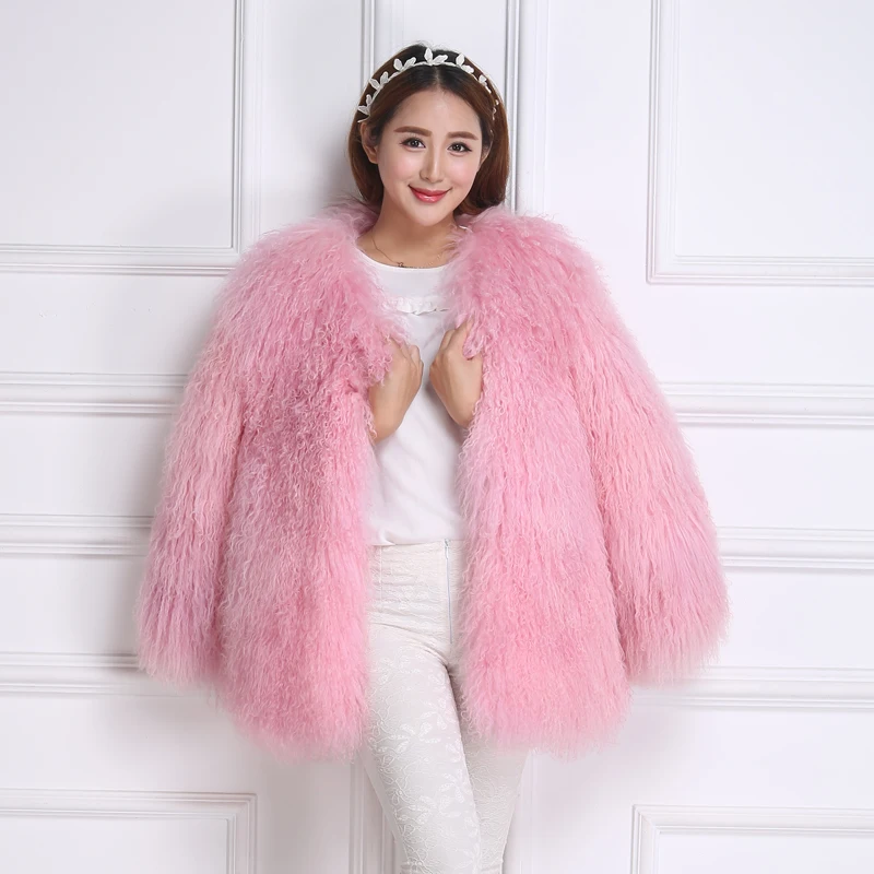 Mongolia Sheep Fur coat Women full pelt Sheep Fur Jacket fur Waistcoats make Big Size Free Shipping
Mongolia Sheep Fur coat Women full pelt Sheep Fur Jacket fur Waistcoats make Big Size Free Shipping