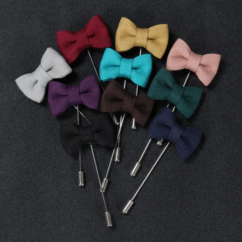 New 1pc Bowknot Men's Brooches Fabric Bow Lapel Pin for Suits 6 Colors Mens Brooch Pin Fashion Jewelry
New 1pc Bowknot Men's Brooches Fabric Bow Lapel Pin for Suits 6 Colors Mens Brooch Pin Fashion Jewelry
