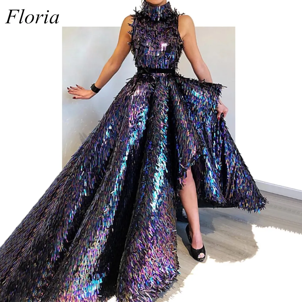 New Arrival Special Celebrity Dresses 2019 High Neck Sleeveless Sequin Asymmetrical Dubai Evening Prom Party Red Carpet Gowns
New Arrival Special Celebrity Dresses 2019 High Neck Sleeveless Sequin Asymmetrical Dubai Evening Prom Party Red Carpet Gowns
