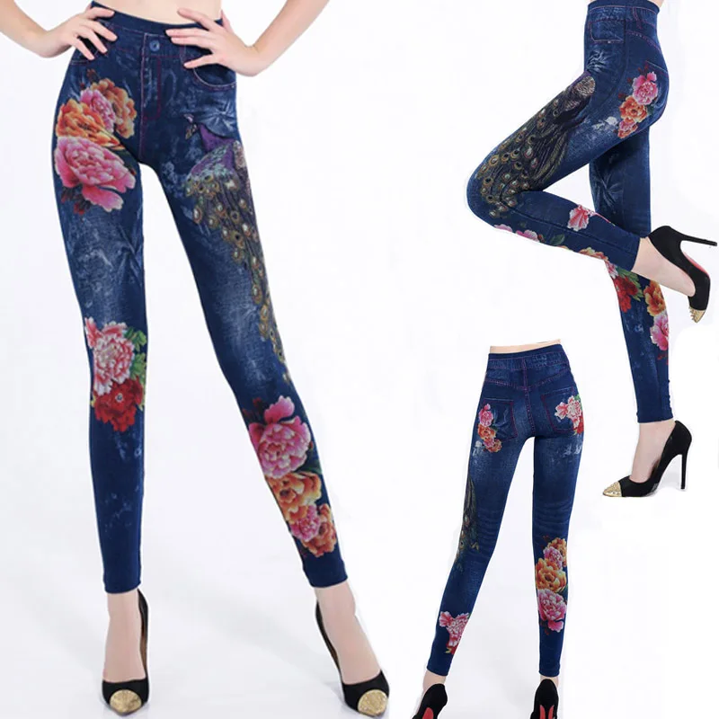 High Waist Leggings Sexy Jeans Prints Mock Pockets 2019 Push Up Hips High Elastic Skinny Workout Jeggings Trousers Plus Size
High Waist Leggings Sexy Jeans Prints Mock Pockets 2019 Push Up Hips High Elastic Skinny Workout Jeggings Trousers Plus Size