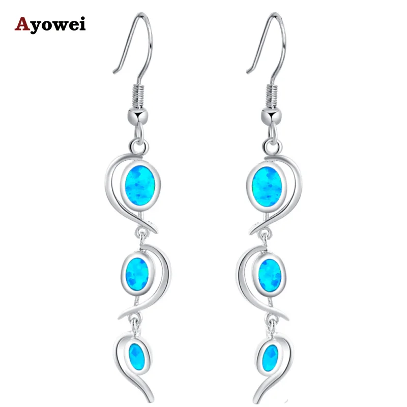 5g Design Royal style Blue Fire Opal stamp Silver Dangle Earrings for women Fashion Jewelry Opal Jewelry OE364A
5g Design Royal style Blue Fire Opal stamp Silver Dangle Earrings for women Fashion Jewelry Opal Jewelry OE364A