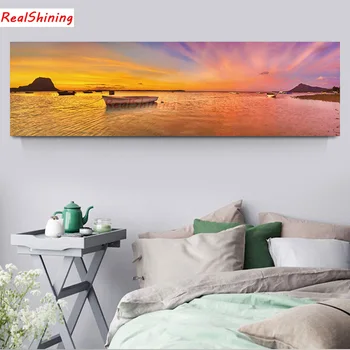 Large size 5D Diy Diamond Painting Cross Stitch full Square Diamond Embroidery Sea sunset boat picture for room Decor H1687
Large size 5D Diy Diamond Painting Cross Stitch full Square Diamond Embroidery Sea sunset boat picture for room Decor H1687