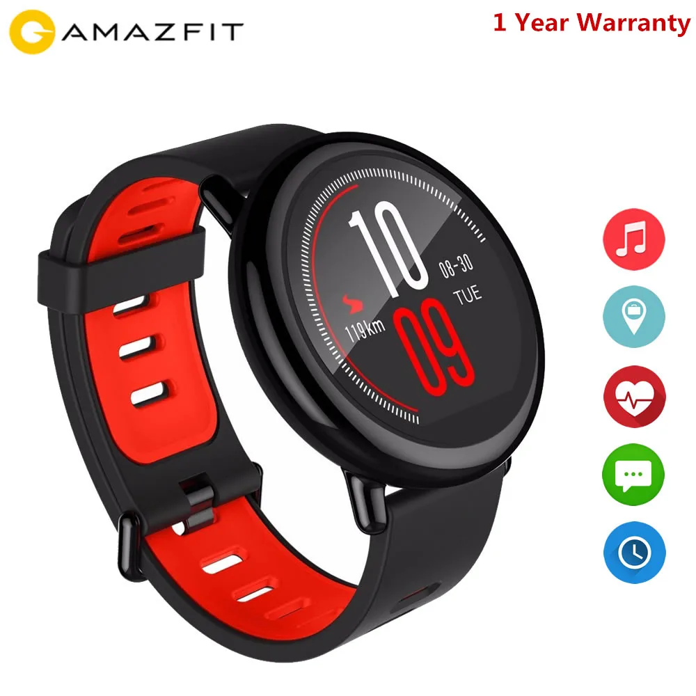 Original Huami Amazfit Pace Smartwatch with GPS Bluetooth WiFi Connectivity Android & iOS Compatible Wearable Device
Original Huami Amazfit Pace Smartwatch with GPS Bluetooth WiFi Connectivity Android & iOS Compatible Wearable Device