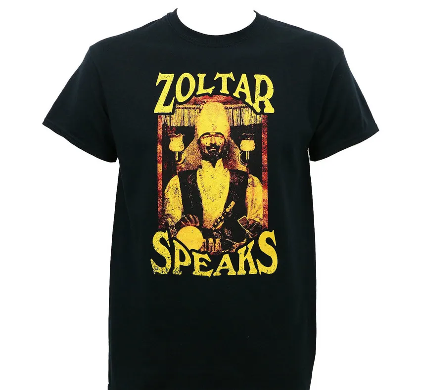 Authentic Zoltar Speaks Poster Arcade Fortune Teller T-Shirt S 2xl New O Neck Full-figured T Shirt Men
Authentic Zoltar Speaks Poster Arcade Fortune Teller T-Shirt S 2xl New O Neck Full-figured T Shirt Men