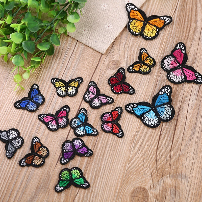 10PCs/set Mix Iron On Patches For Clothing Multicolor Butterfly Embroidery Patch Appliques Badge Stickers For Clothes
10PCs/set Mix Iron On Patches For Clothing Multicolor Butterfly Embroidery Patch Appliques Badge Stickers For Clothes