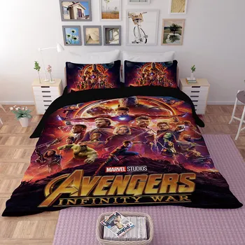 LLANCL New film Printed Quilt/Duvet/Comforter cover Adult Bedroom 3-pcs Polyester Fiber Christmas Gift Super Hero
LLANCL New film Printed Quilt/Duvet/Comforter cover Adult Bedroom 3-pcs Polyester Fiber Christmas Gift Super Hero