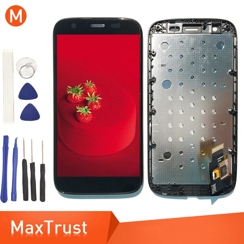 Top Quality 4.5"For Motorola Moto G G1 XT1032 XT1033 XT1040 LCD Display +Touch Screen Digitizer With Frame Assembly Module
Top Quality 4.5"For Motorola Moto G G1 XT1032 XT1033 XT1040 LCD Display +Touch Screen Digitizer With Frame Assembly Module