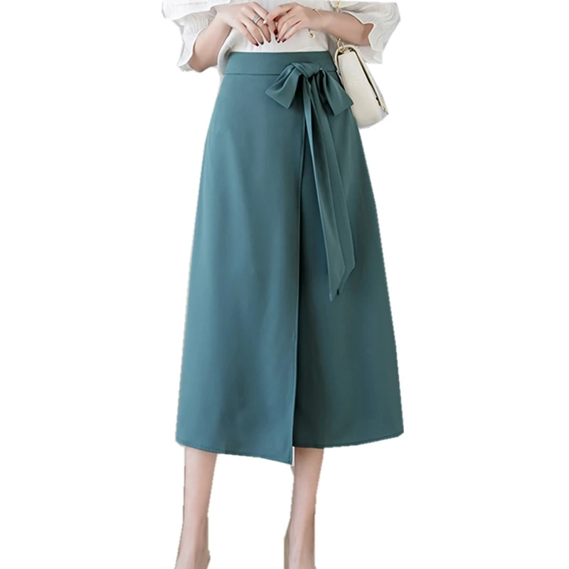 Elegant Women Long Skirts 2019 New Spring Summer Fashion Side Split Skirt High Waist Ladies Midi Office Skirt Faldas Mujer Saias
Elegant Women Long Skirts 2019 New Spring Summer Fashion Side Split Skirt High Waist Ladies Midi Office Skirt Faldas Mujer Saias