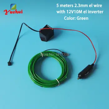 10 Color 2.3mm 5M Trendy Wedding Decor 12V Led Thread Sticker Indoor Decals Tags Accessory Flexible Neon Light EL Wire Rope Tube
10 Color 2.3mm 5M Trendy Wedding Decor 12V Led Thread Sticker Indoor Decals Tags Accessory Flexible Neon Light EL Wire Rope Tube