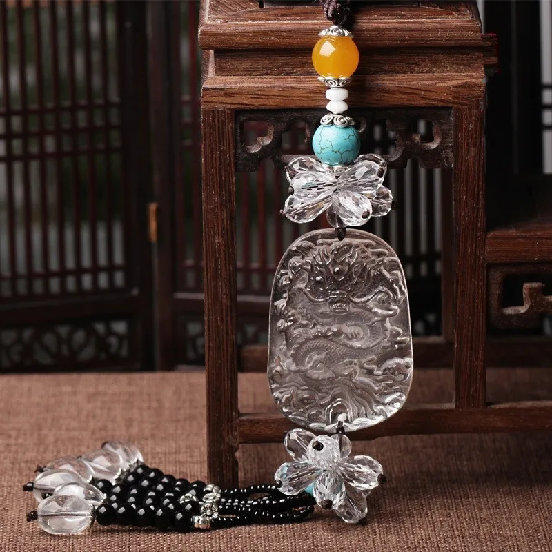 Drop Shipping Natural White Crystal Dragon Car Rear View Mirror Car Pendant Hanging Styling Accessories Auto Decoration Charms
Drop Shipping Natural White Crystal Dragon Car Rear View Mirror Car Pendant Hanging Styling Accessories Auto Decoration Charms