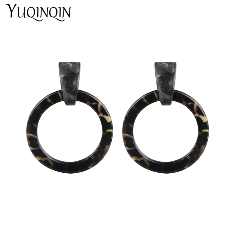 Trendy Big Long Circle Geometric Leopard Acrylic Resin Fashion Drop Earrings for Women Dangle Earring for Girls Party Jewelry
Trendy Big Long Circle Geometric Leopard Acrylic Resin Fashion Drop Earrings for Women Dangle Earring for Girls Party Jewelry