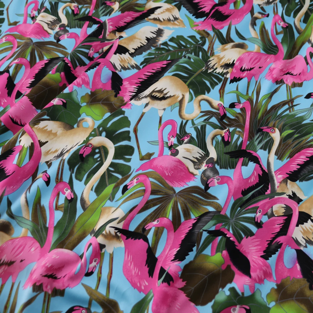 Super Design hooded crane print Spandex Sateen Cloth children style Print Cotton Fabric sewing bag hat Textile 100cm*130cm
Super Design hooded crane print Spandex Sateen Cloth children style Print Cotton Fabric sewing bag hat Textile 100cm*130cm