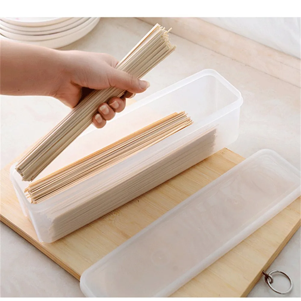 Refrigerator Plastic Cover Food Noodle Storage Box Chopsticks Cutlery Miscellaneous Sealed Storage Box Kitchen Organization
Refrigerator Plastic Cover Food Noodle Storage Box Chopsticks Cutlery Miscellaneous Sealed Storage Box Kitchen Organization