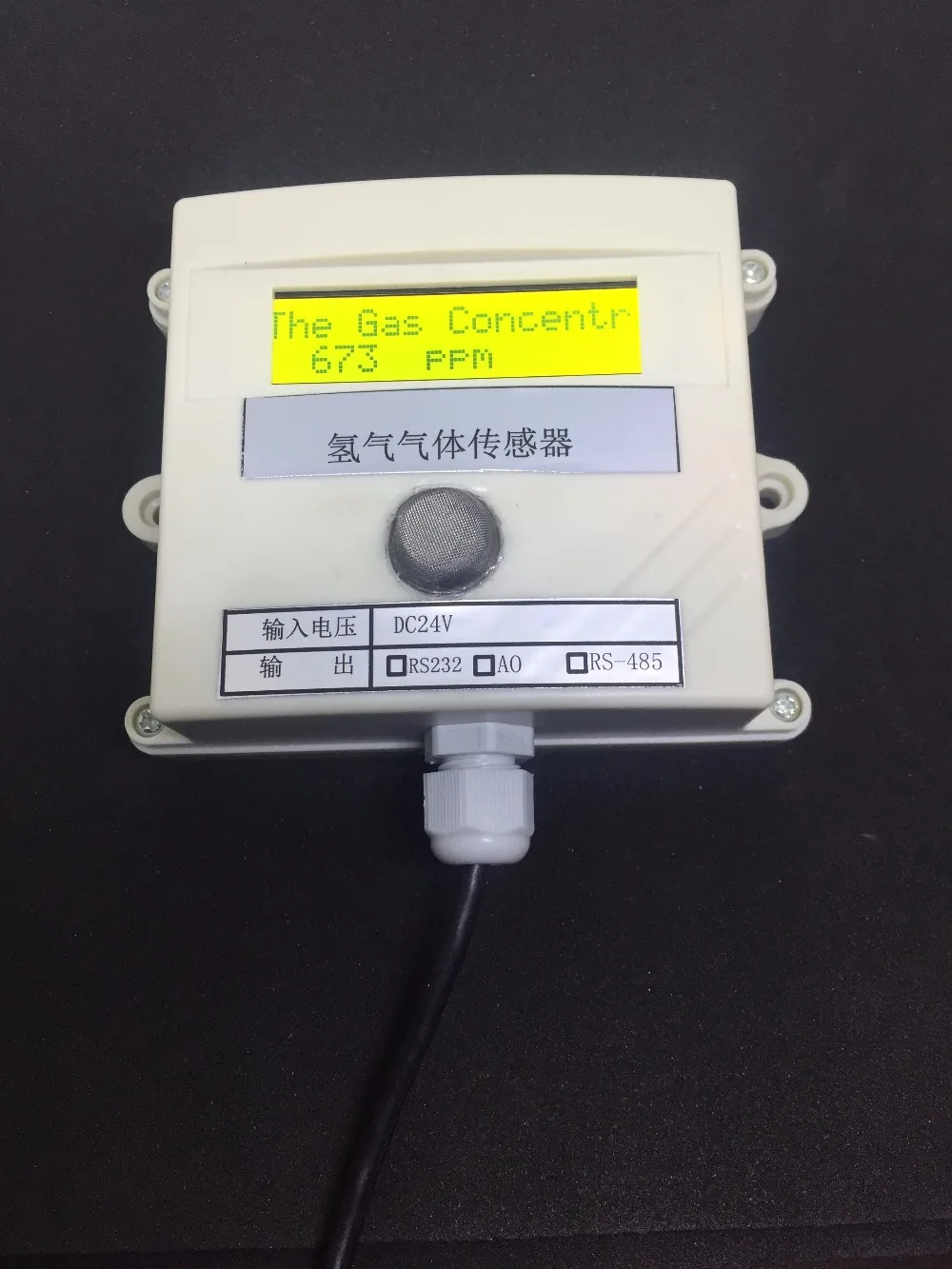 Hydrogen gas Concentration sensor transmitter H2 gas sensor online test 485 232 0-5v switching value 4-20MA plc modbu 0-1000ppm
Hydrogen gas Concentration sensor transmitter H2 gas sensor online test 485 232 0-5v switching value 4-20MA plc modbu 0-1000ppm