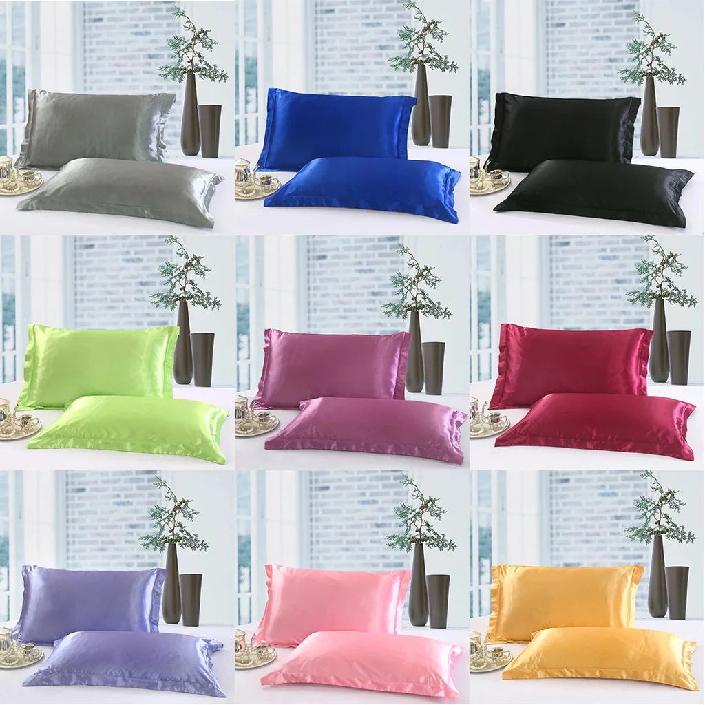1 Pc Soft Smooth Rectangle 50*70cm Queen Standard Imitation Silk Satin Pillow Case Multi Colors Bedding Pillowcase
1 Pc Soft Smooth Rectangle 50*70cm Queen Standard Imitation Silk Satin Pillow Case Multi Colors Bedding Pillowcase