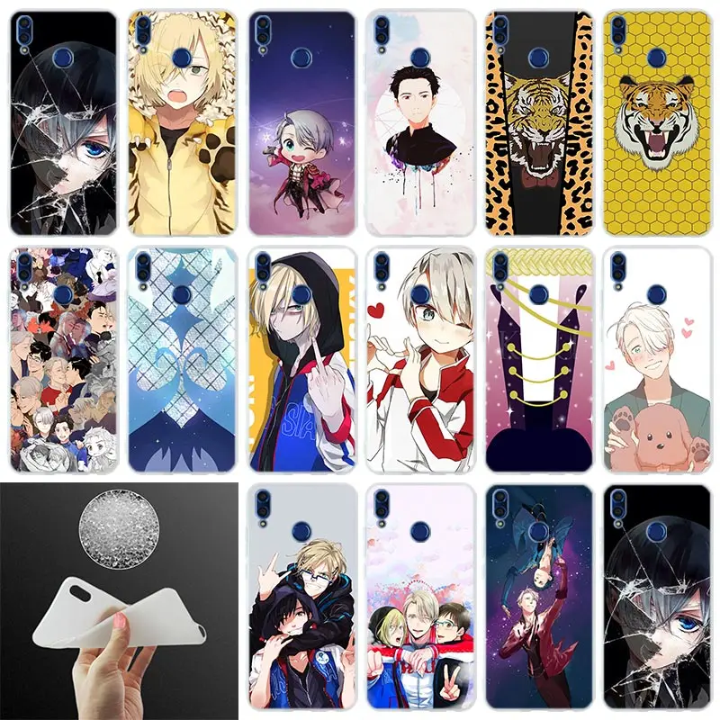Silicone Cover Phone Case Japanese Anime YURI on ICE For Huawei Honor 10i 20 Pro 9X Lite 8a 8x max 8c 7x 7a pro 6x V20 Paly Soft
Silicone Cover Phone Case Japanese Anime YURI on ICE For Huawei Honor 10i 20 Pro 9X Lite 8a 8x max 8c 7x 7a pro 6x V20 Paly Soft