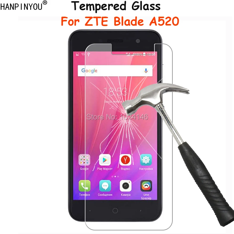 For ZTE Blade A520 A 520 5.0" Clear Tempered Glass Screen Protector Ultra Thin Explosion-proof Protective Film + Cleaning Kit
For ZTE Blade A520 A 520 5.0" Clear Tempered Glass Screen Protector Ultra Thin Explosion-proof Protective Film + Cleaning Kit