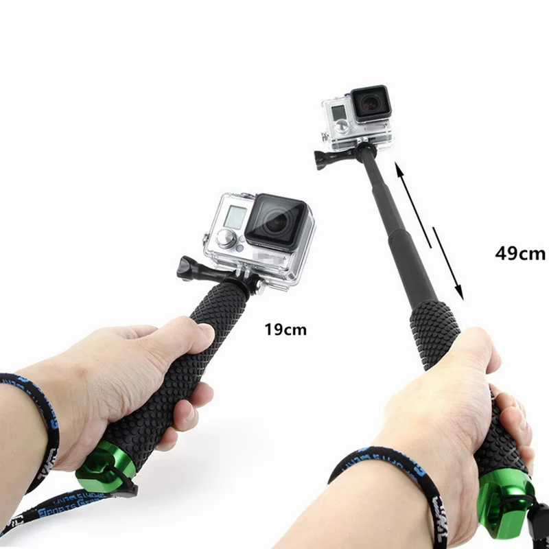 Selfie Stick for Gopro Monopod Action Video Camera Sport Adaptador Gimbal Portable Handgrip Cardan Estabilizador Manual Stabiliz
Selfie Stick for Gopro Monopod Action Video Camera Sport Adaptador Gimbal Portable Handgrip Cardan Estabilizador Manual Stabiliz