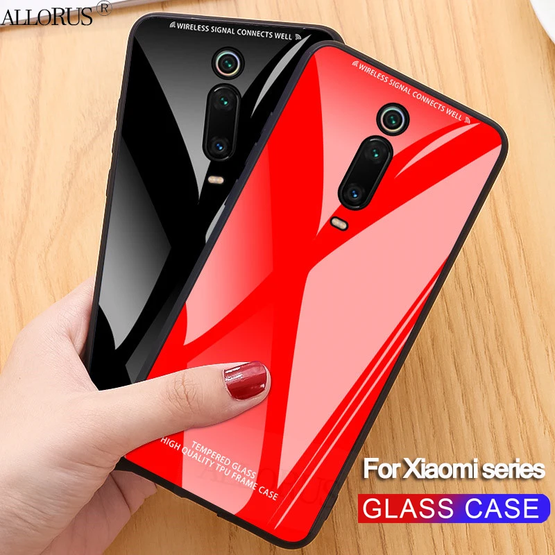 ALLORUS Original Glass Case for Xiaomi Mi 9T Mi A2 8 Lite 9 SE Hard Tempered Glass Case for Xiaomi Mi 9T Pro A2 Lite Back Cover
ALLORUS Original Glass Case for Xiaomi Mi 9T Mi A2 8 Lite 9 SE Hard Tempered Glass Case for Xiaomi Mi 9T Pro A2 Lite Back Cover