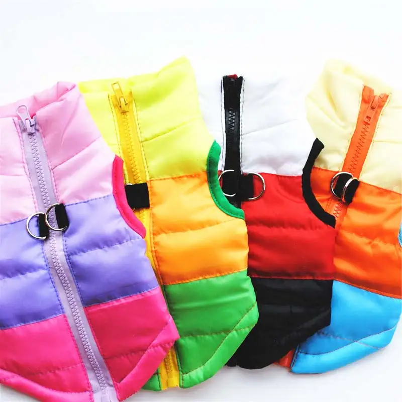 Fashion Winter Pet Dog Vests Cloth Cotton Splice Warm Casual Puppy Coat Windproof Dog Jacket Pets Cloth Supplies 2018
Fashion Winter Pet Dog Vests Cloth Cotton Splice Warm Casual Puppy Coat Windproof Dog Jacket Pets Cloth Supplies 2018