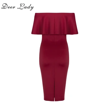 Deer Lady Black bodycon dresses 2017 red off the shoulder dress elegant women elegant bodycon dress hl whoelsale
Deer Lady Black bodycon dresses 2017 red off the shoulder dress elegant women elegant bodycon dress hl whoelsale