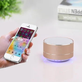 Wireless Bluetooth Speaker Mini Portable Speaker Metal Subwoofer MP3 Music Player A10 Support TF card usb for IOS Android phone
Wireless Bluetooth Speaker Mini Portable Speaker Metal Subwoofer MP3 Music Player A10 Support TF card usb for IOS Android phone