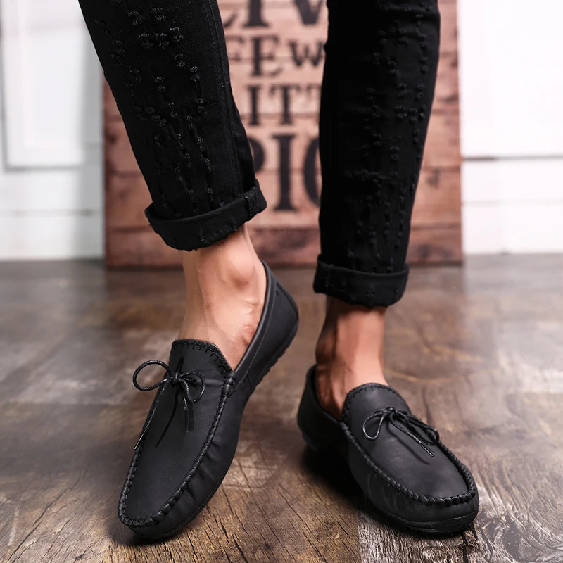 2019 Spring Summer NEW Men's Loafers Comfortable Flat Casual Shoes Men Breathable Slip-On Soft Leather Driving Shoes Moccasins
2019 Spring Summer NEW Men's Loafers Comfortable Flat Casual Shoes Men Breathable Slip-On Soft Leather Driving Shoes Moccasins