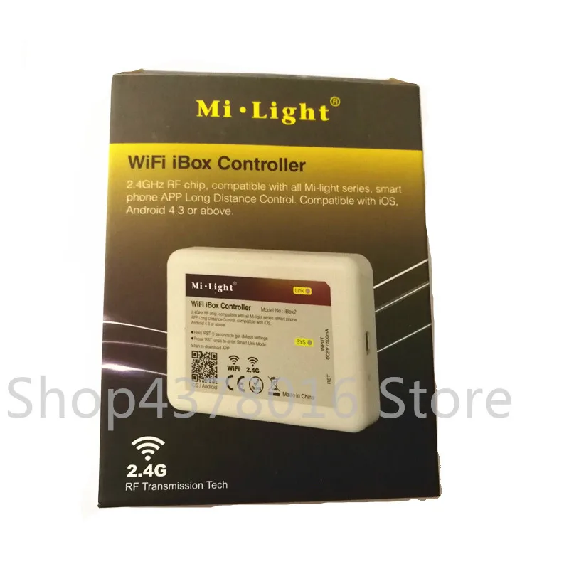 1pcs WiFi iBox LED Controller Smart Night light 2.4G Wireless WiFi rgb Controller For Mi Light LED Bulb and LED Controller
1pcs WiFi iBox LED Controller Smart Night light 2.4G Wireless WiFi rgb Controller For Mi Light LED Bulb and LED Controller