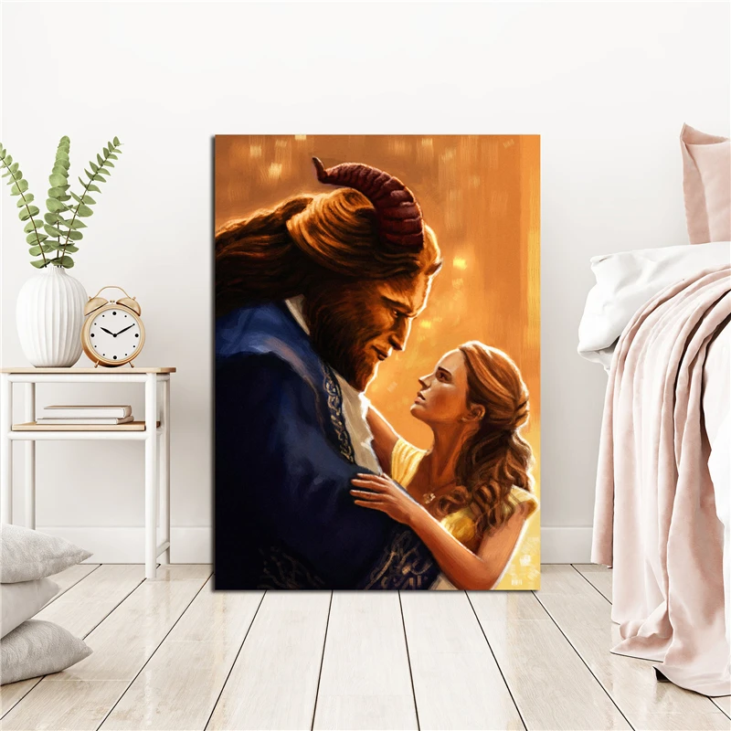 Movie Beauty And Beast Wall Art Canvas Posters Prints Painting Wall Pictures For Modern Bedroom Home Decor Accessories Framework
Movie Beauty And Beast Wall Art Canvas Posters Prints Painting Wall Pictures For Modern Bedroom Home Decor Accessories Framework