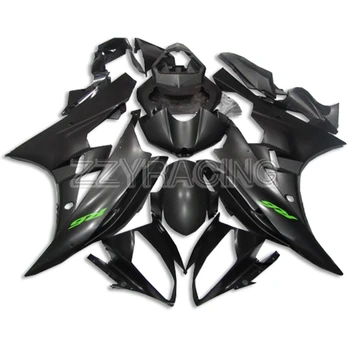 Injection Fairings Kit for Yamaha YZF-600 R6 2006 2007 Complete ABS Plastic Body Kit 06 07 Panels Kit Cowlings Black Hulls
Injection Fairings Kit for Yamaha YZF-600 R6 2006 2007 Complete ABS Plastic Body Kit 06 07 Panels Kit Cowlings Black Hulls