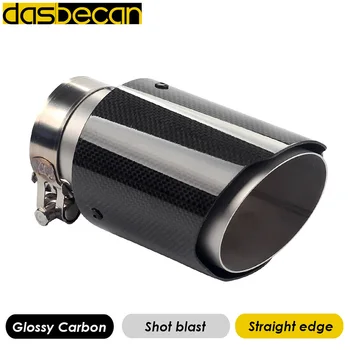 Dasbecan Glossy 3k Carbon Rear Exhaust Pipe Straight Edge Shot Blast Car Tail Muffler Tips Stainless Steel Car Styling Universal
Dasbecan Glossy 3k Carbon Rear Exhaust Pipe Straight Edge Shot Blast Car Tail Muffler Tips Stainless Steel Car Styling Universal