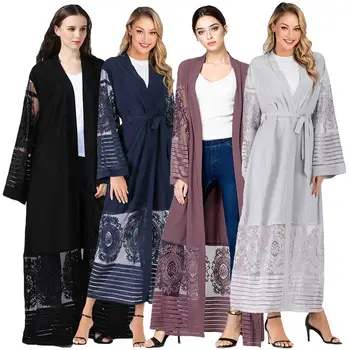 2019 Abaya Cardigan Mesh Embroidery Muslim Hijab Dress Turkish Islamic Clothing Robe Dubai Caftan Abayas For Women Kaftan
2019 Abaya Cardigan Mesh Embroidery Muslim Hijab Dress Turkish Islamic Clothing Robe Dubai Caftan Abayas For Women Kaftan